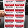 bar code sticker
